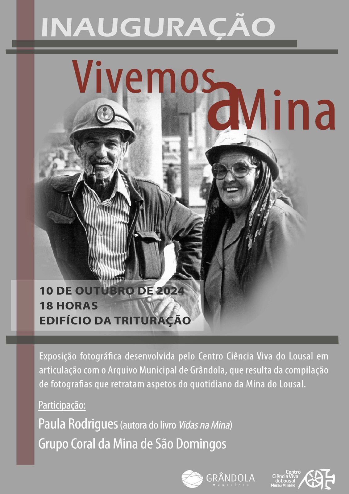 EXPOSIÇÃO FOTOGRÁFICA | Vivemos a Mina