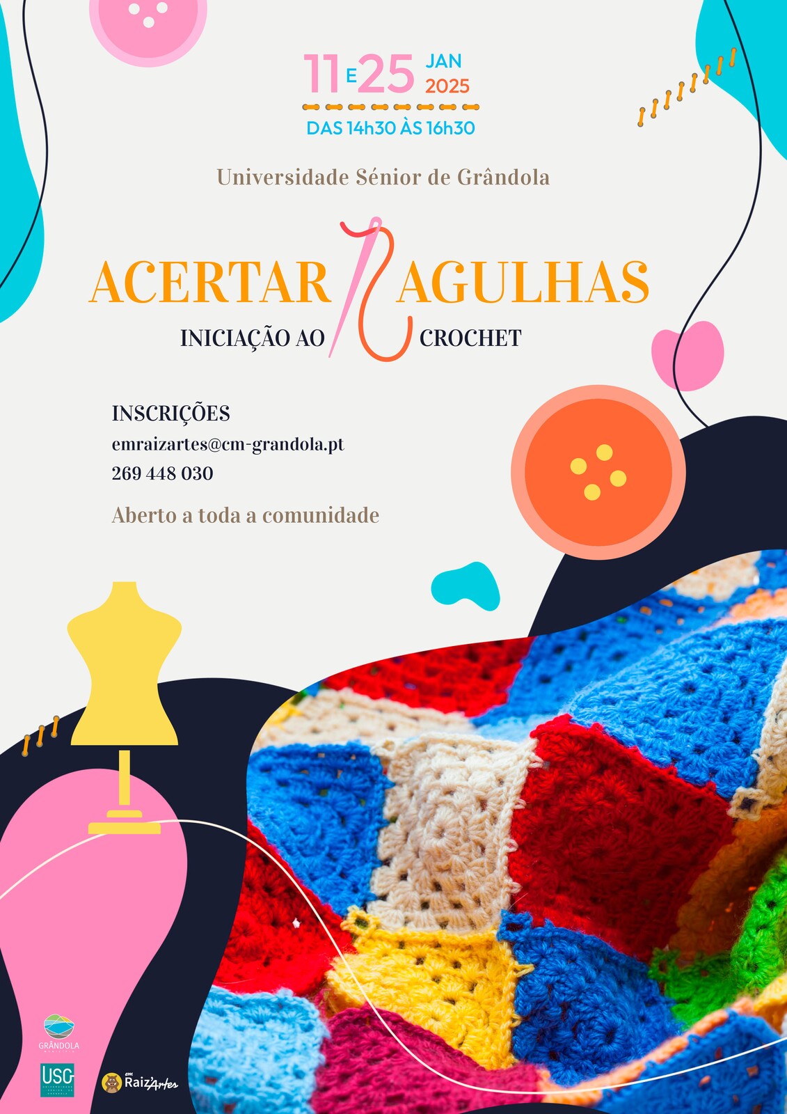 INTERGERACIONALIDADE | Acertar Agulhas » Início ao crochet